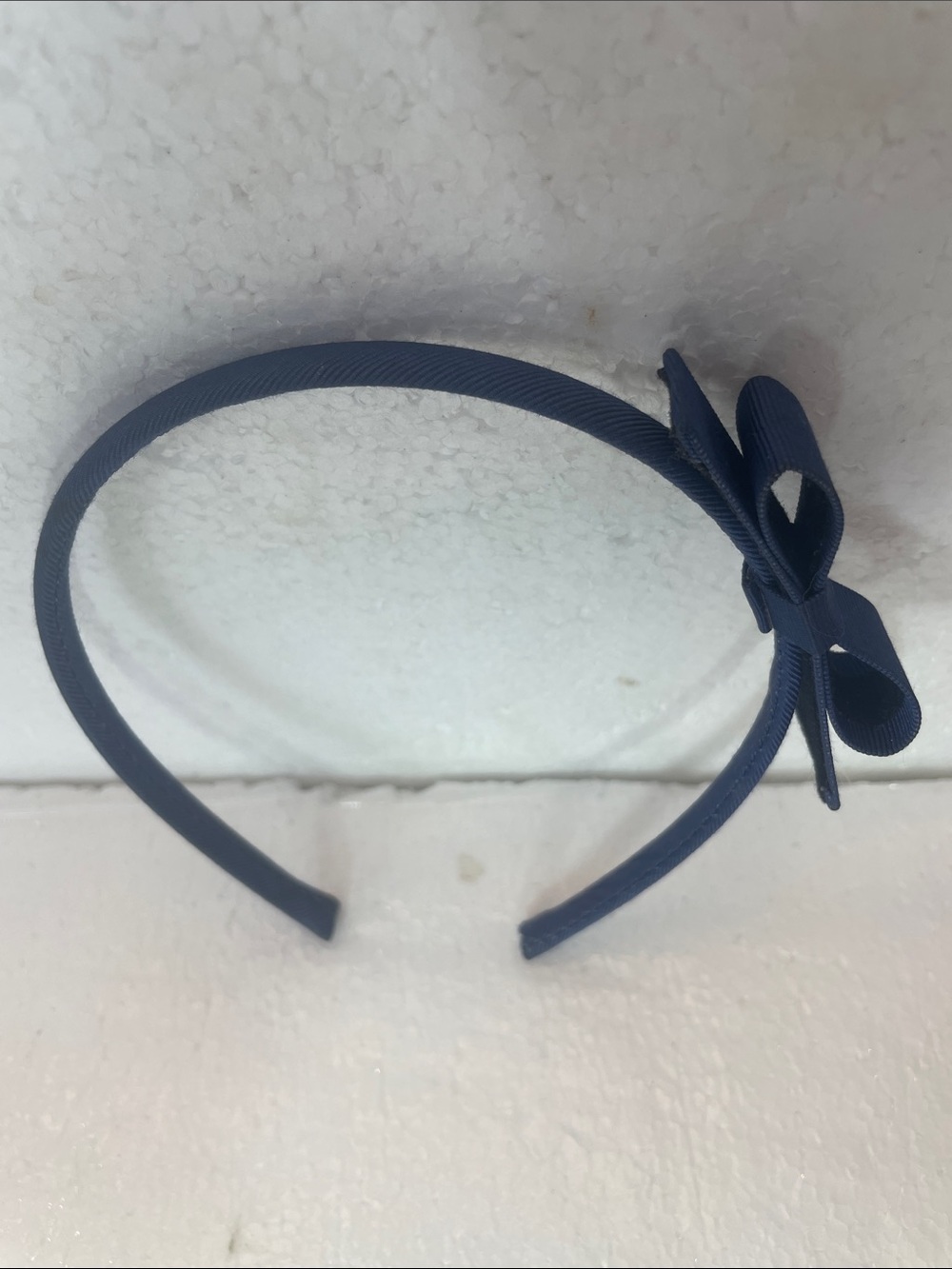 Vintage Y2K Blue bow headband hairband hair accessory for women or girls